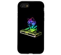 American Akita DJ Music Party Amoureux des Chiens Coque pour iPhone SE (2020) / 7/8