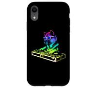 American Akita DJ Music Party Amoureux des Chiens Coque pour iPhone XR