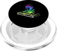 American Akita DJ Music Party Amoureux des Chiens PopSockets PopGrip pour MagSafe