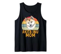 American Akita Inu Dog Mom Retro Mes Chiens sont Mon Cardio Débardeur