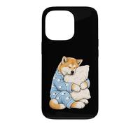 American Akita Inu endormi dans Un Pyjama Mignon pour Chien Coque pour iPhone 13 Pro