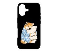 American Akita Inu endormi dans Un Pyjama Mignon pour Chien Coque pour iPhone 17
