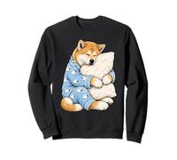 American Akita Inu endormi dans Un Pyjama Mignon pour Chien Sweatshirt