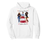 American and Austrian Blood Black Femmes Sweat à Capuche