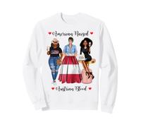 American and Austrian Blood Black Femmes Sweatshirt