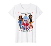 American and British Blood Black Femmes T-Shirt