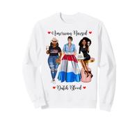 American and Dutch Blood Black Femmes Sweatshirt