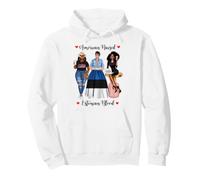 American and Estonian Blood Black Femmes Sweat à Capuche
