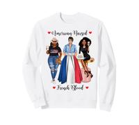 American and French Blood Black Femmes Sweatshirt