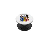 American and Moldovan Blood Black Femmes PopSockets PopGrip Adhésif