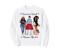American and Monaco Blood Black Femmes Sweatshirt