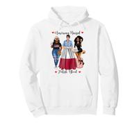 American and Polish Blood Black Femmes Sweat à Capuche