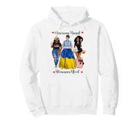American and Ukranian Blood Black Femmes Sweat à Capuche