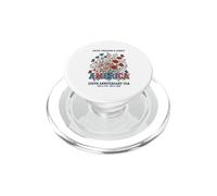 American Anniversary USA Floral Patriotic 1776-2026 PopSockets PopGrip pour MagSafe
