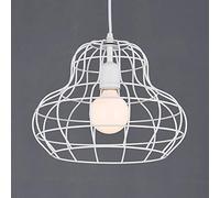 American Antique Chandelier Retro Nostalgic Personalité 3-Light E27 Pragas de Cage en Fer Vintage Restaurant Restaurant Bar Cafe Éclairage Plafond Plafond Lautres de Suspension pour Le Mieux