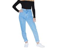 American Apparel High-Waist Jean, Délavé Clair, 27 W/32 L Femme