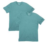 American Apparel Lot de 2 t-Shirts Unisexe, Style G2001CVC, M