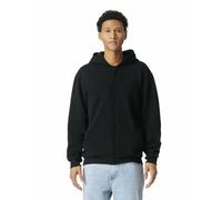 American Apparel Reflex Fleece Full Zip Hoodie Sweatshirt, Grf497aa Capuche, Noir, L Mixte