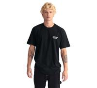 American Apparel T-Shirt en Daim, Style G5389, Multipack, Sueded Black - White Logo Left (brodé, 1 pièce), XL