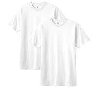 American Apparel Unisex Short Sleeve Tee, Style G1301, 2-Pack, White (2-Pack), Medium