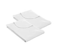 American Baby Company 100% Cotton Thermal Blanket, White, 2 Count