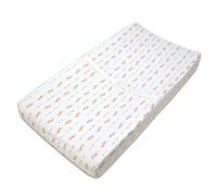 American Baby Company Funda para cambiador de mesa de algodón 100% naturel, con plumas, suaves y transpirables, para niñas