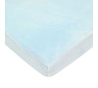 American Baby Company Heavenly Soft Chenille Fitted Pack N Play Playard Sheet, Blue, 27 x 39