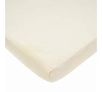 American Baby Company Heavenly Soft Chenille Fitted Pack N Play Playard Sheet, Ecru, 27 x 39