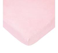 American Baby Company Heavenly Soft chenille Fitted Pack N Play playard Sheet, Pink, 27 X 39 by American Baby Company
