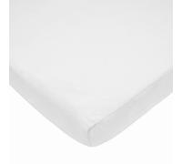 American Baby Company Heavenly Soft Chenille Fitted Pack N Play Playard Sheet, White, 27 x 39