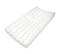 American Baby Company Housse de table à langer en jersey 100% coton naturel