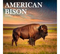 American Bison 2026 Calendar: A Year of Powerful Bison Photography Celebrating Strength, Freedom & Nature