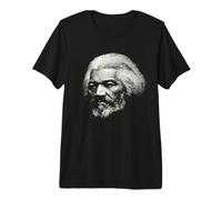 American Black History Frederick Douglass Teacher T-Shirt Haut de Gamme