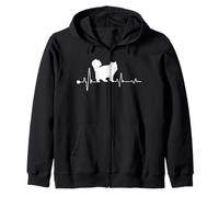 American Bobtail Cat Heartbeat Funny Kitten Cats Lovers Sweat à Capuche