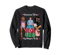American Born Azerbaijan Roots Noir Femme Africaine Sweatshirt