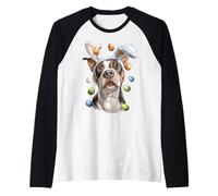 American Bull Terrier Œufs de Lapin de Pâques Oreilles de Lapin Manche Raglan