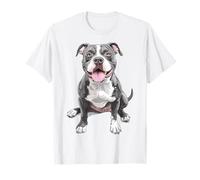 American Bully Dog Graphic Pet Art American Bully T-Shirt
