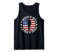 American by Birth Veteran by Choice Funny Veterans Day, États-Unis Débardeur