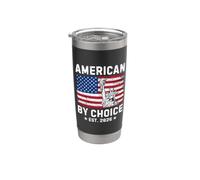 American By Choice Est 2026 Proud New USA Citizen Gobelet isotherme en acier inoxydable double paroi
