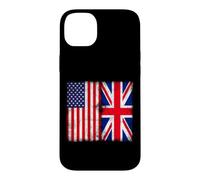 American Citizen British Root Illustration Graphic Designs Coque pour iPhone 14 Plus
