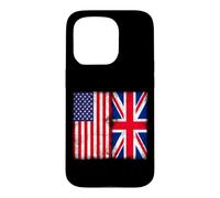 American Citizen British Root Illustration Graphic Designs Coque pour iPhone 15 Pro