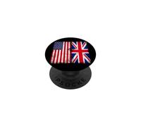 American Citizen British Root Illustration Graphic Designs PopSockets PopGrip Adhésif
