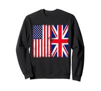American Citizen British Root Illustration Graphic Designs Sweatshirt