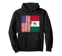 American Citizen Mexican Root Illustration Graphic Designs Sweat à Capuche