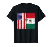 American Citizen Mexican Root Illustration Graphic Designs T-Shirt
