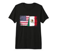 American Citizen Mexican Root Illustration Graphic Designs T-Shirt Haut de Gamme