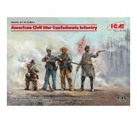 American Civil War Confederate Infantry - 1:35e -