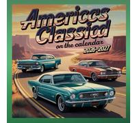 American Classics on the Road calendar 2026-2027: Highways, diners, and small-town charm-clear boxes for trips.