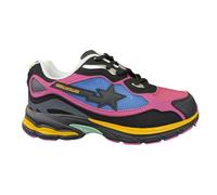 AMERICAN COLLEGE - Baskets - noire et multicolore - Noir - 36 - Chaussures Femme 36