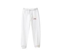 AMERICAN COLLEGE USA Pantalons Joggings Leggings Shorts et Chinos Sport Ajusté Décontracté Chaud Vêtements Unisexe Enfants Garçon Fille Modèle ACPAN238 Blanc Taille 6 Ans